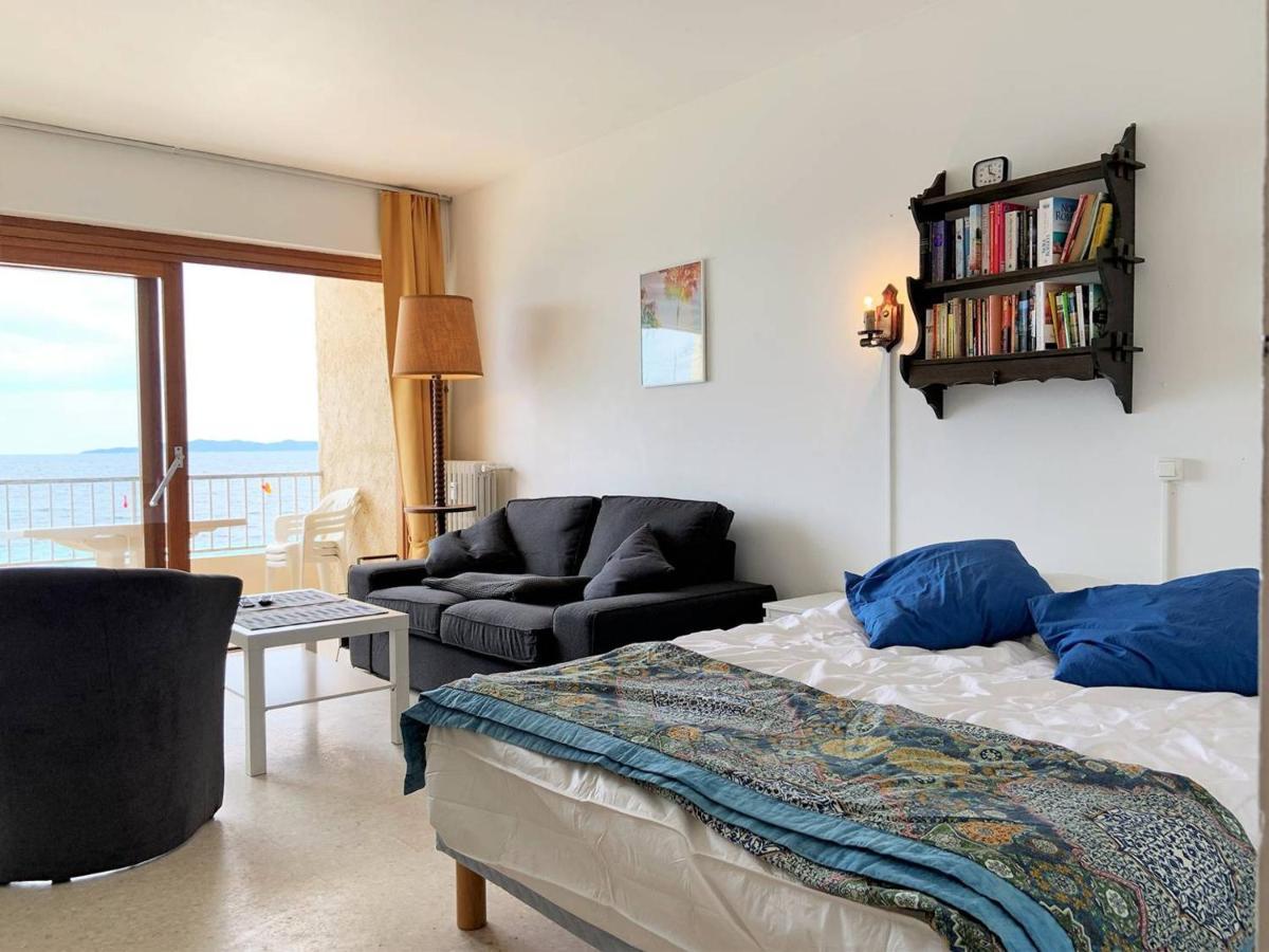 Studio Sur Plage Cavaliere Avec Terrasse, 1Er Etage, 2 Couchages - Fr-1-251-80 Le Lavandou Exterior photo